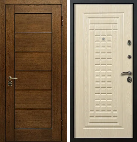 Дверь входная металлическая шумоизолированная №23 размером 900x2000 мм