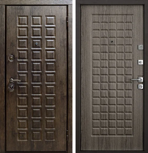 Входная металлическая дверь в загородный дом 1000 мм №63