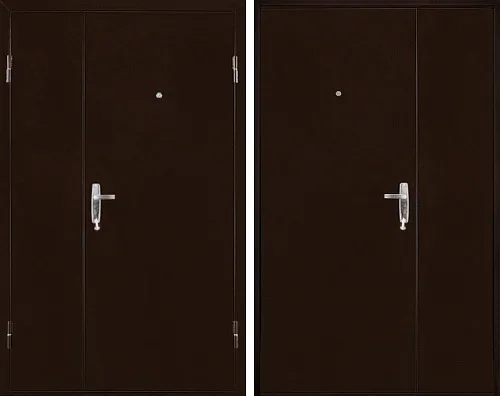 Тамбурная металлическая дверь в общий коридор №3