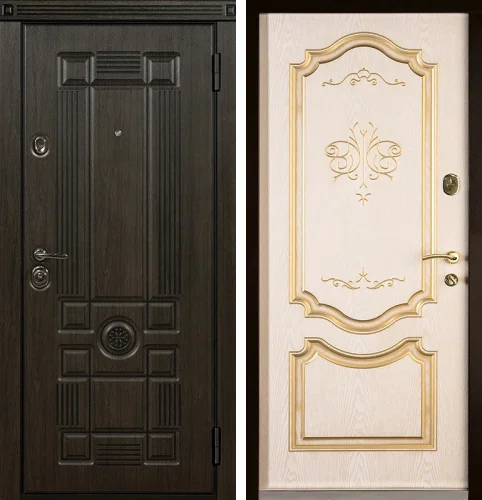 Дверь в дом с терморазрывом №38 с замками CISA