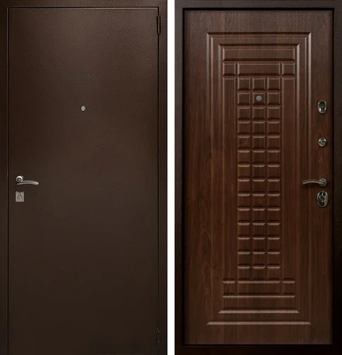 Металлическая дверь с напылением №25 размером 960x2050 мм