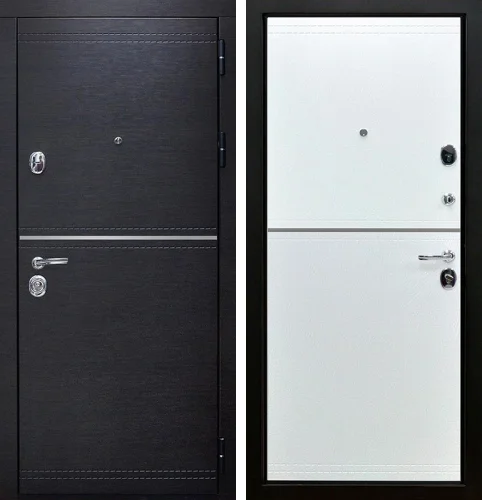 Дверь входная металлическая утепленная для квартиры шумоизоляционная №37 размером 960x2050 мм