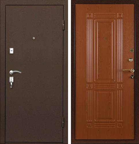 Входная металлическая дверь в офис №34 размером 960x2050 мм