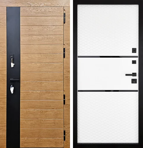 Металлическая дверь премиум класса №105
