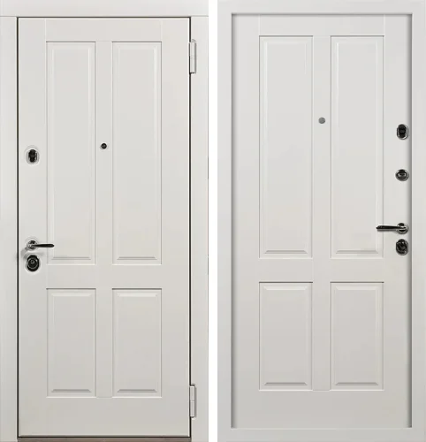 Дверь наружная металлическая утепленная №30 размером 860x2050 мм