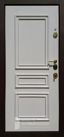 Наружная дверь в частный дом №48 размером 860x2050 мм - внутренняя сторона