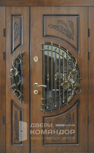 Дверь входная массив сосны №48