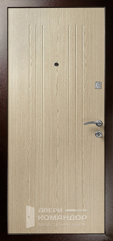 Дверь металлическая 2 класс защиты №38 размером 860x2050 мм - внутренняя сторона