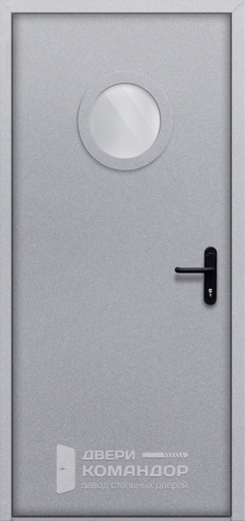 Дверь противопожарная однопольная с иллюминатором EI 60 №4 - внутренняя сторона