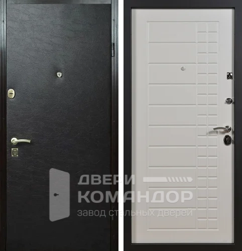 Металлическая дверь эконом класса №5 размером 960x2050 мм