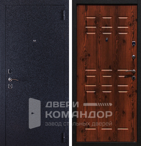 Антивандальная дверь в квартиру №17 с замками CISA