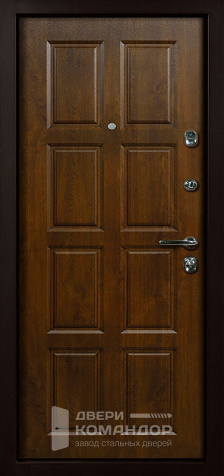 Дверь для дома входная уличная №40 размером 860x2050 мм - внутренняя сторона