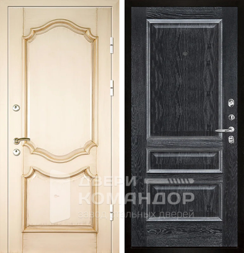 Дверь входная металлическая дуб №5 размером 900x2000 мм