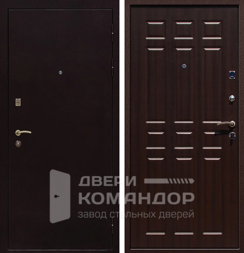 Дверь металлическая входная дачная №14 размером 860x2050 мм