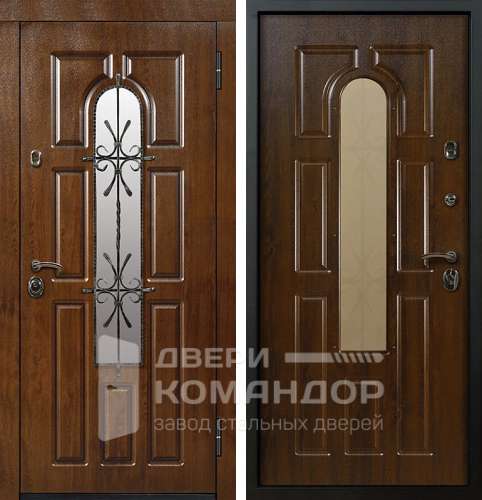 Входная дверь с ковкой №8 с замками CISA