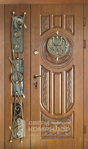 Дверь из массива ясеня №39 с замками KALE