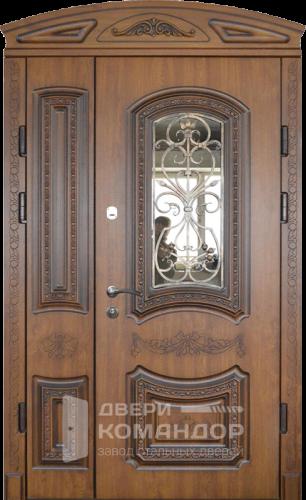 Входная дверь из массива дуба №16 с замками CISA