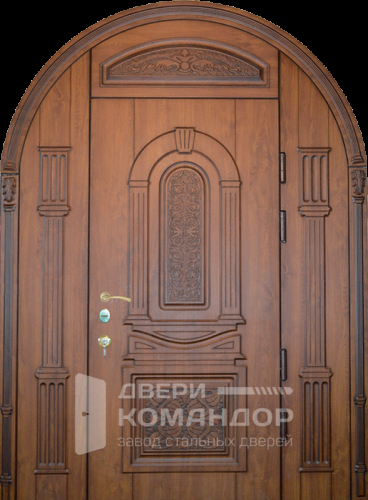 Арочная дверь входная №19