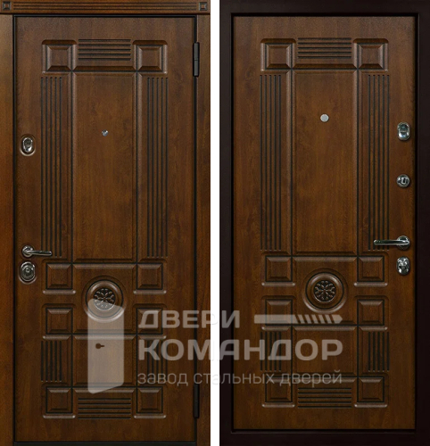 Входная металлическая дверь в частный дом №44 размером 900x2000 мм