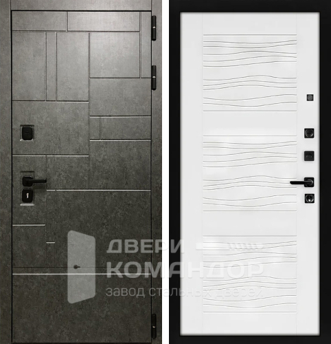 Дверь зимняя с терморазрывом №49