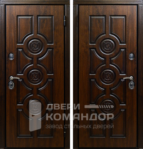 Дверь из массива дуба №14 размером 960x2050 мм