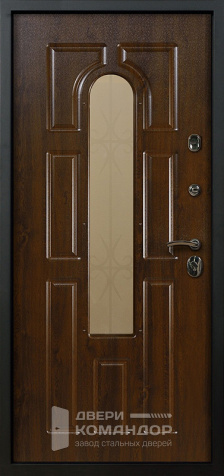 Входная дверь с ковкой №8 с замками CISA - внутренняя сторона