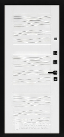 Дверь зимняя с терморазрывом №49 - внутренняя сторона