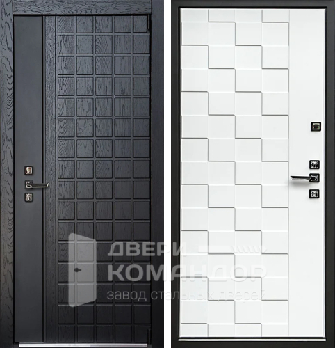 Современная входная дверь №83 с замками KALE