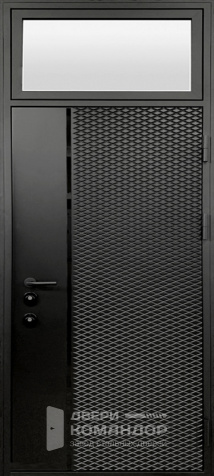 Дверь со стеклянной фрамугой №20 - наружная сторона