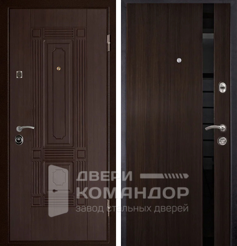 Железная дверь входная в квартиру №15 размером 900x2000 мм