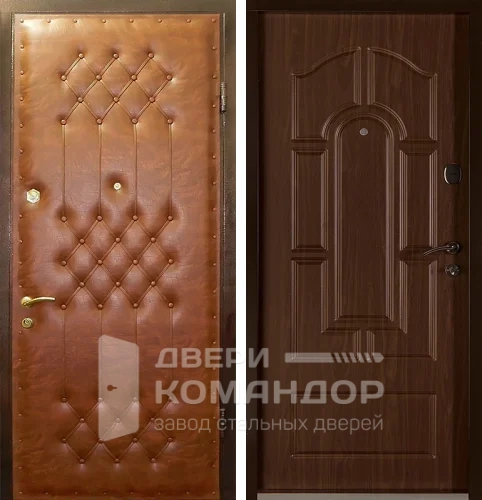 Железная дверь с дермантином №10