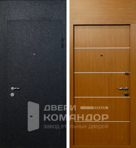 Входная дверь с вставкой сверху №23