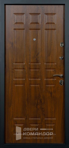 Входная дверь под дерево в квартиру №23 с замками KALE - внутренняя сторона