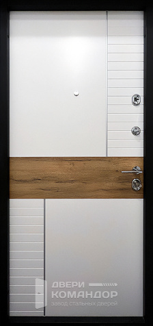 Металлическая дверь для дома уличная №116 - внутренняя сторона